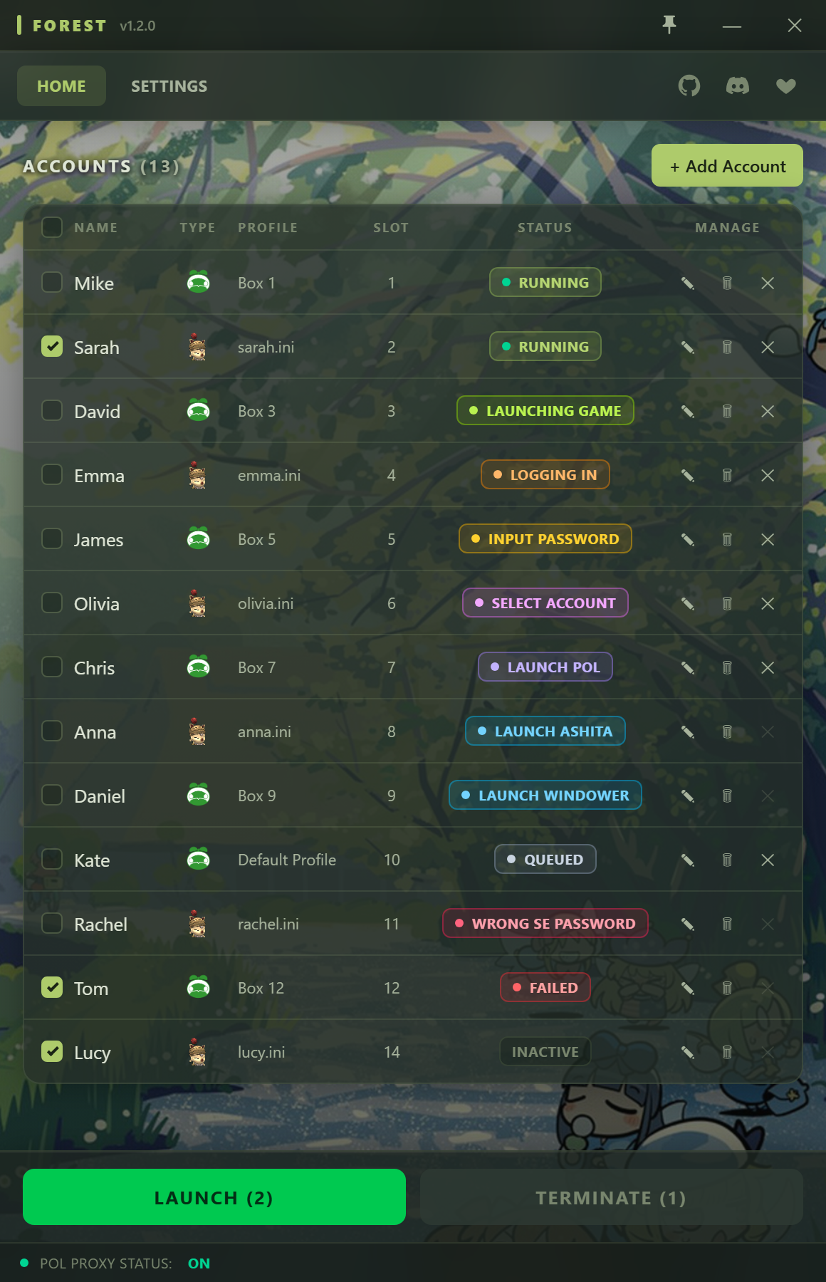 Forest UI